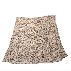 Abercrombie & Fitch Cream and Black Skirt